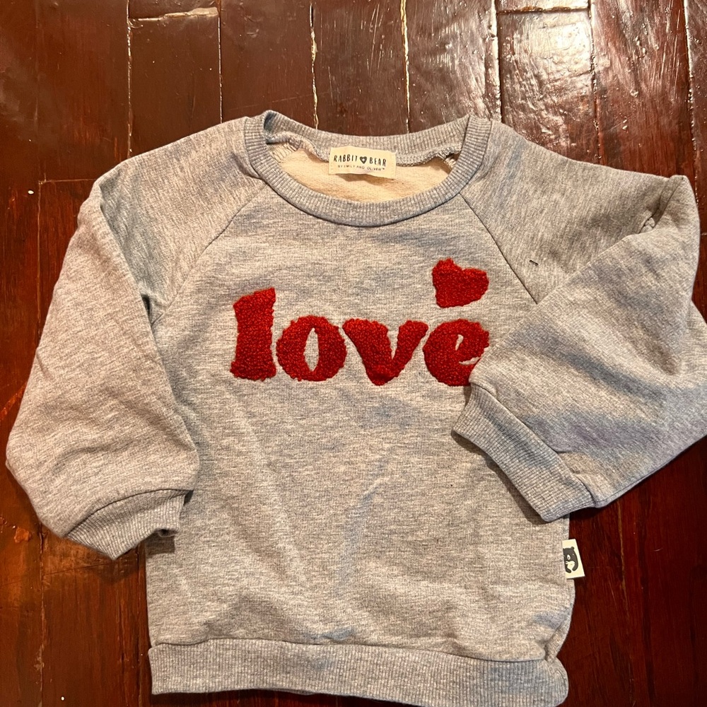 Sweet Valentines Day Sweatshirt 2T